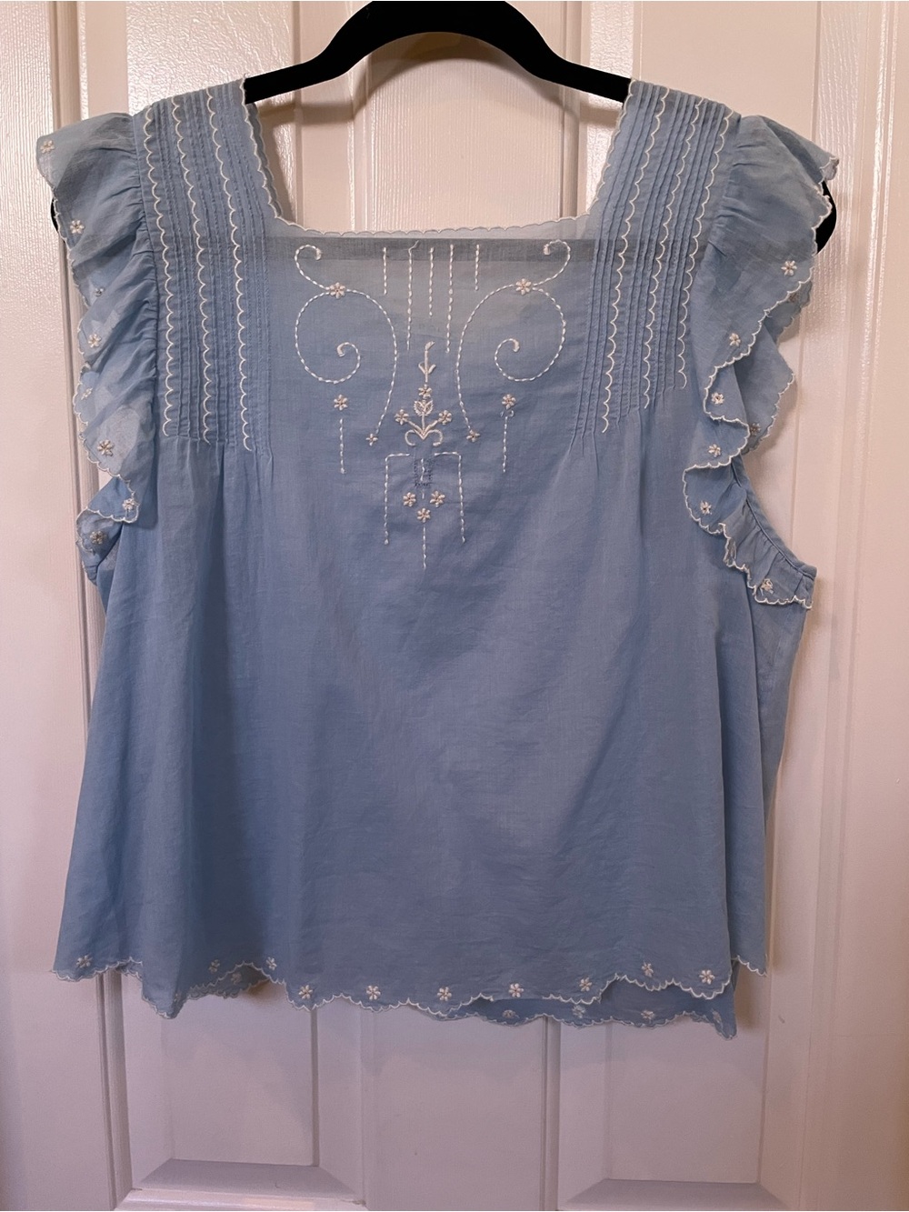 Doen Auden Top in Hyacinth L - Picture 2 of 11
